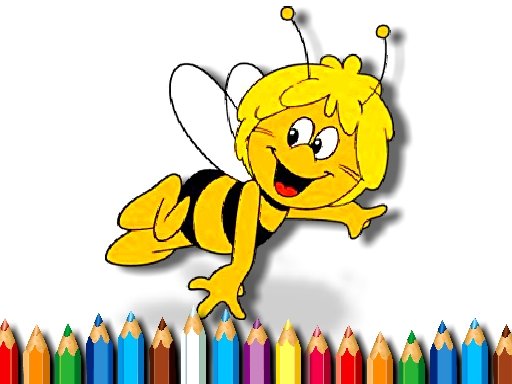 Maja the Bee Coloring