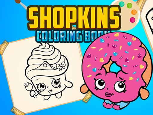 Shopkins Coloring