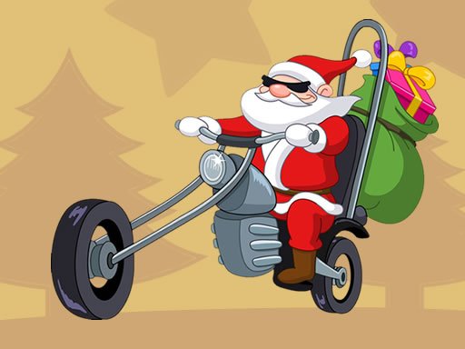 Santa Driver Coloring