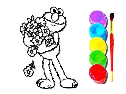 Elmo Coloring