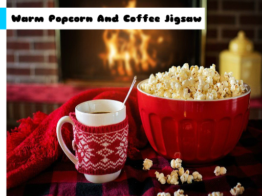Warm Popcorn And Coffee Jigsaw