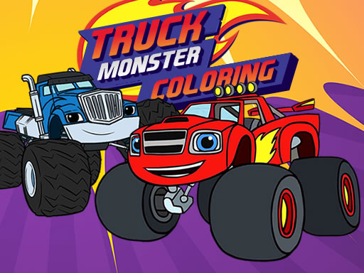 Blaze Monster Truck Coloring