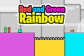 Red and Green Rainbow